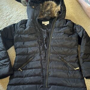 Women's Black Puffer Jacket